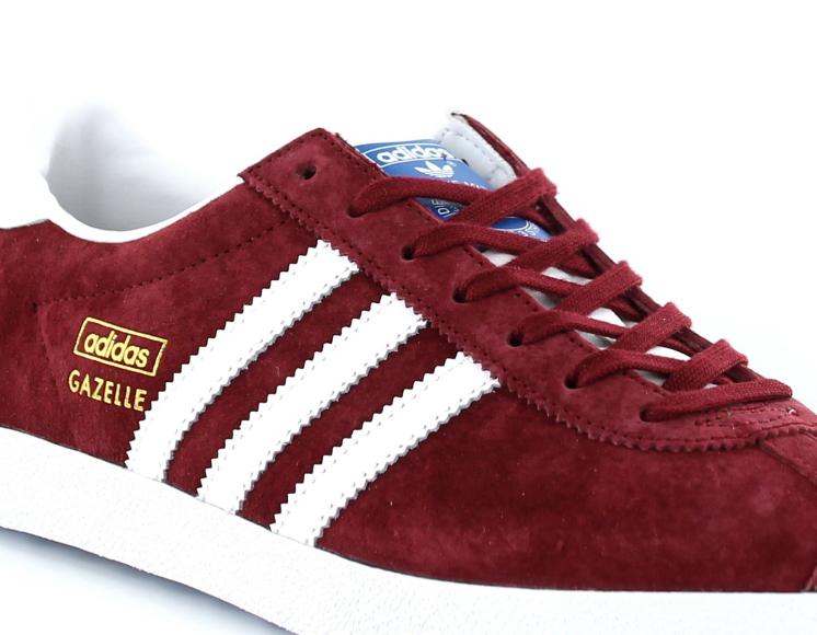 adidas gazelle 2 homme bordeaux