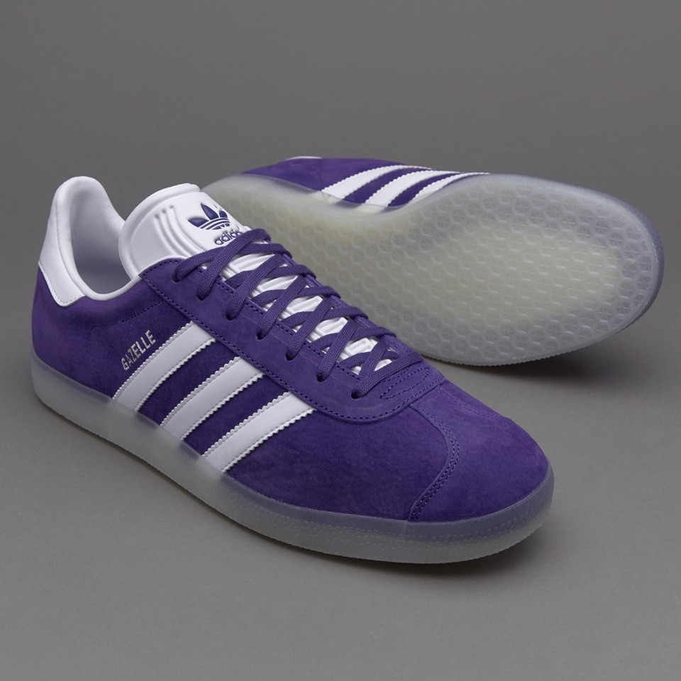 purple adidas gazelle mens