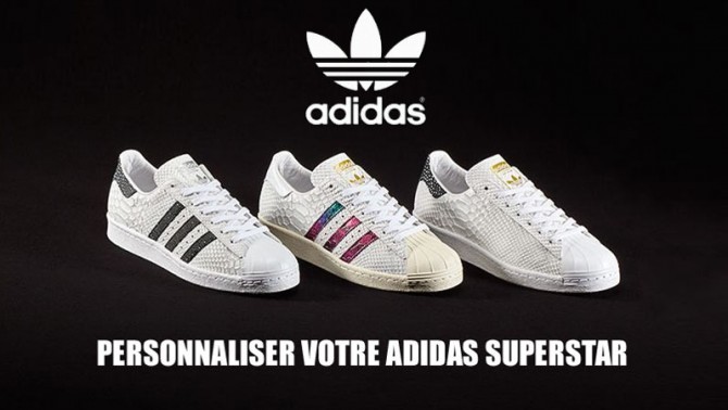 basket personnalisable adidas