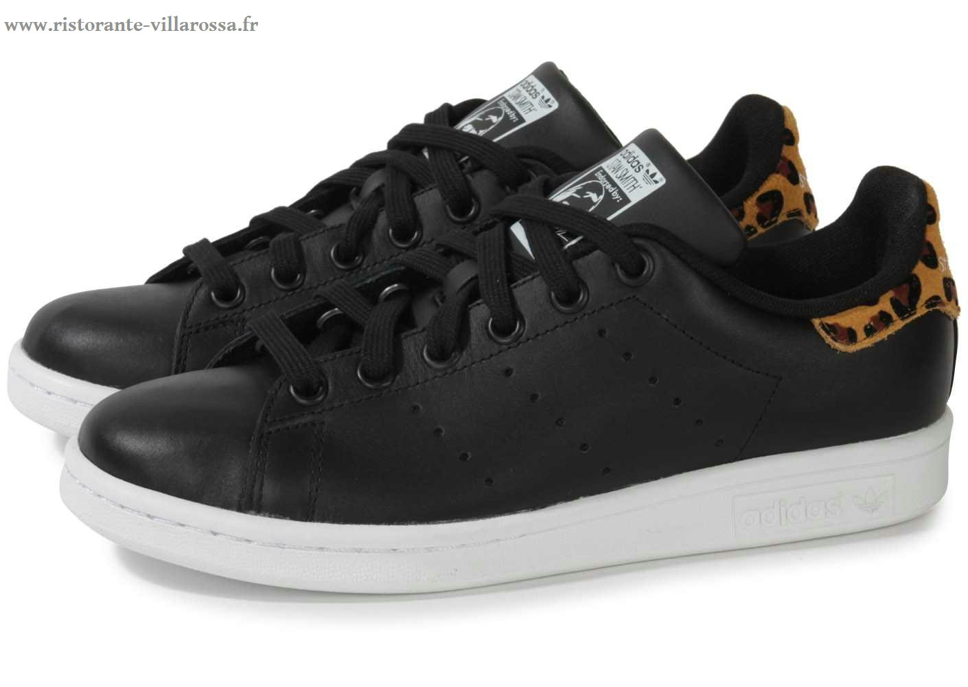 stan smith leopard blanche