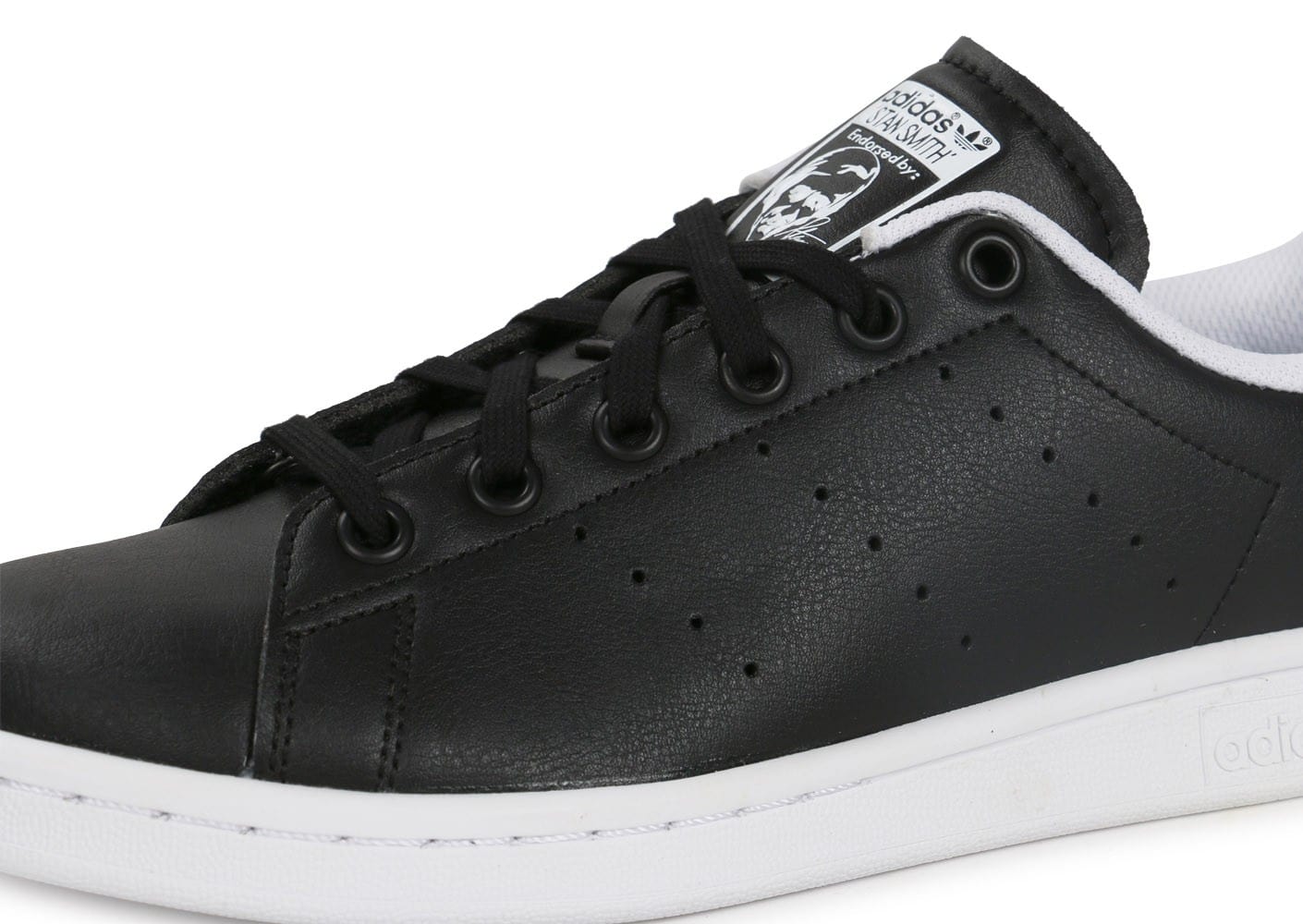 stan smith noir semelle blanche