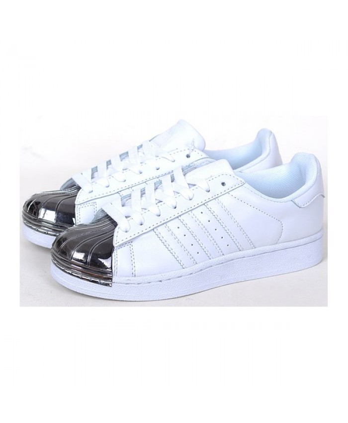 soldes superstar metal toe  femme