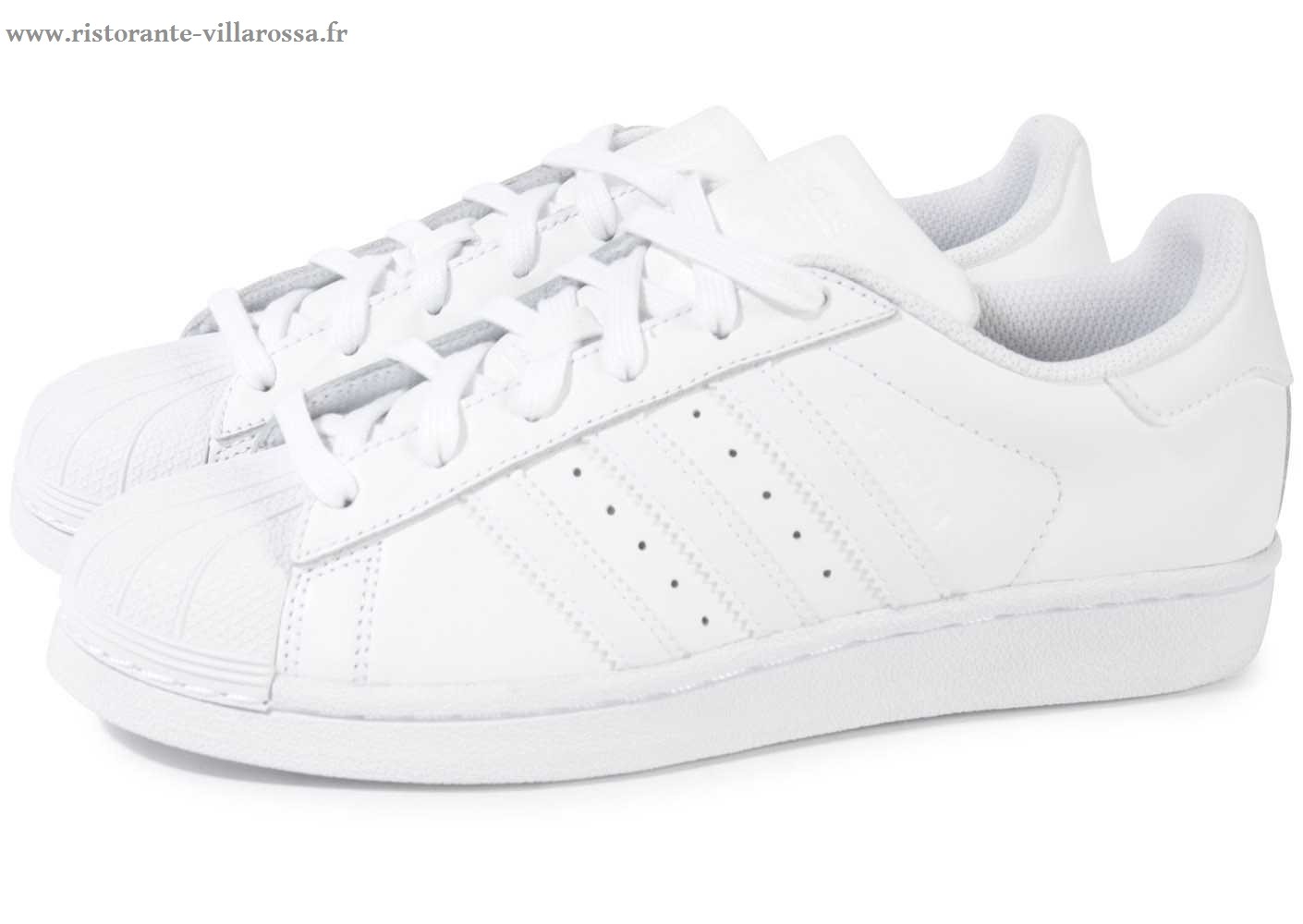 adidas superstar blanche et rouge femme