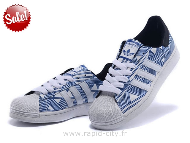 superstar bleu soldes