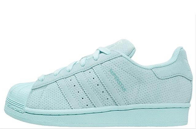 adidas superstar femme bleu turquoise