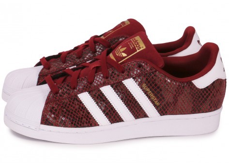 adidas superstar bande bordeaux