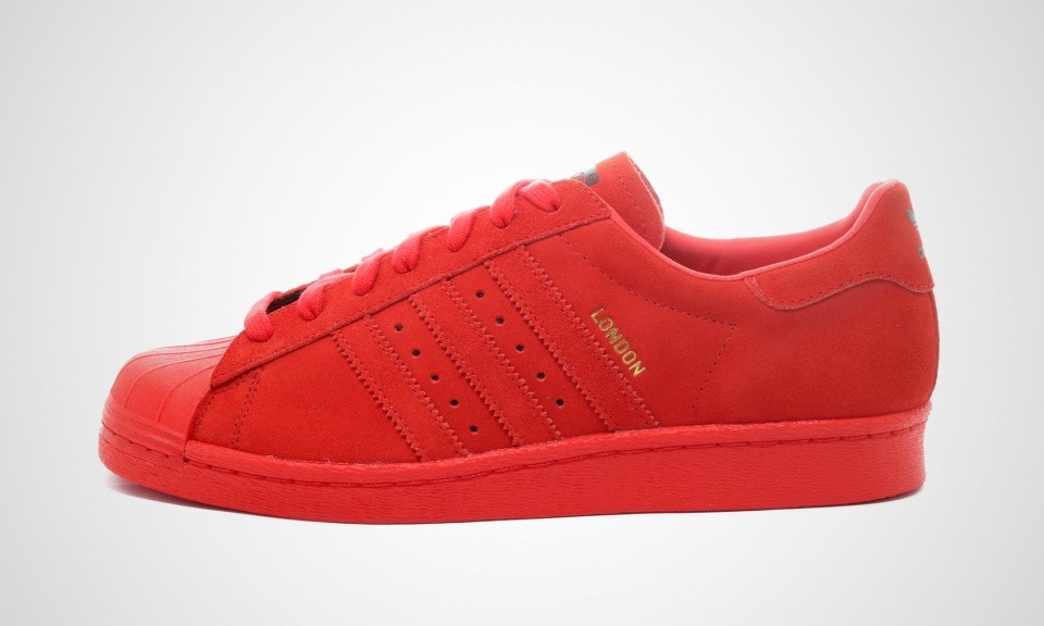 adidas superstar rouge soldes