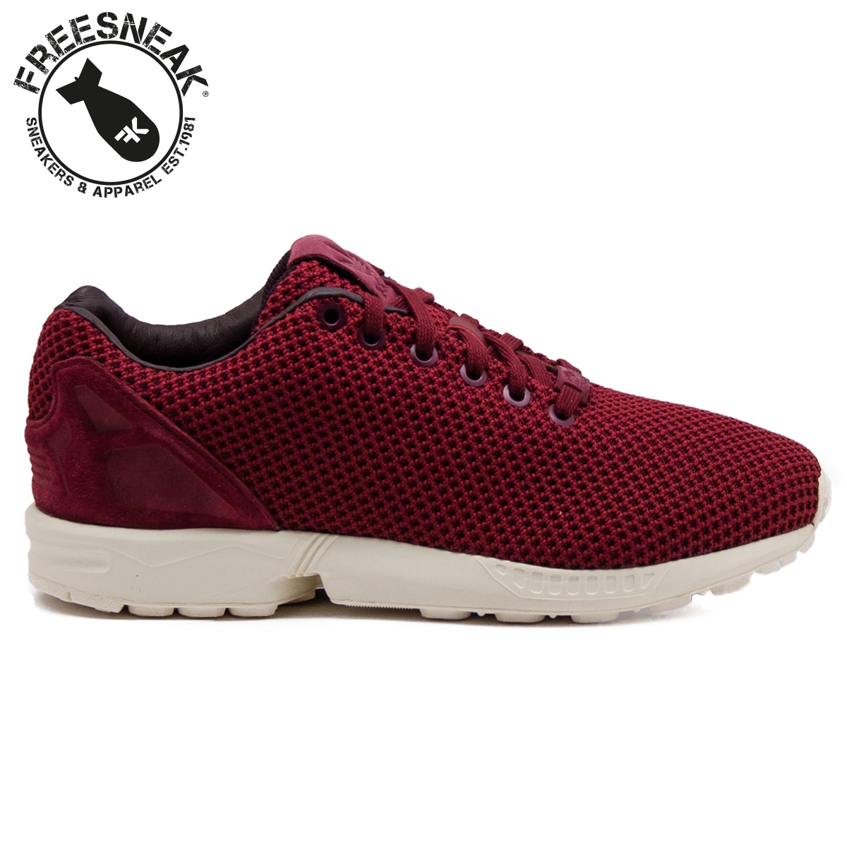 adidas zx flux adv femme bordeaux