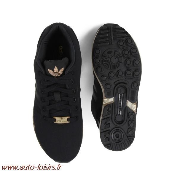 adidas zx flux cuivre et noir