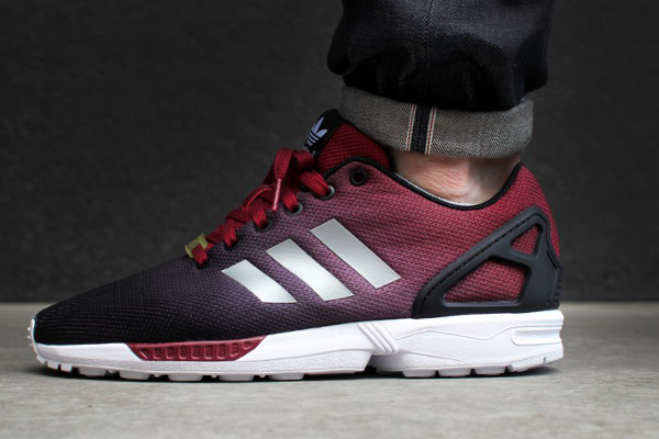 adidas zx flux rouge pas cher