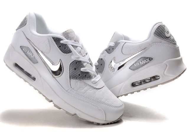 air max argenté femme