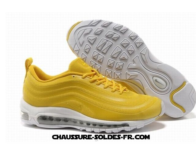 air max 97 blanche jaune