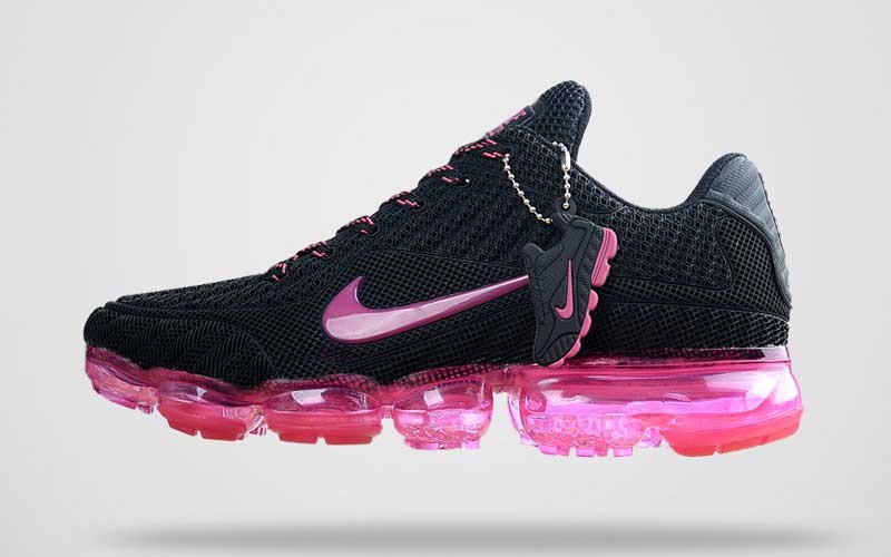 nike air vapormax femme noir et rose