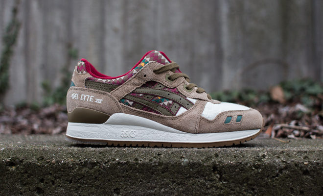gel lyte 3 femme noir