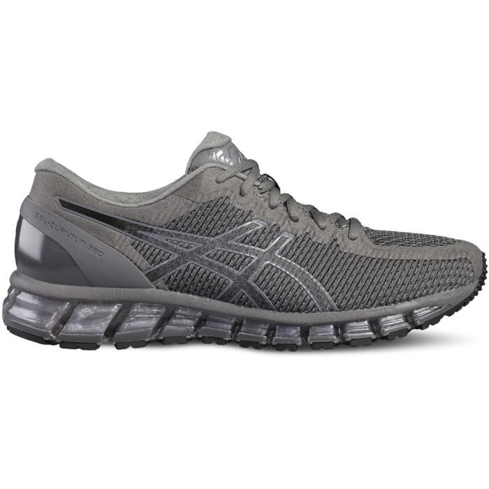 asics homme gris