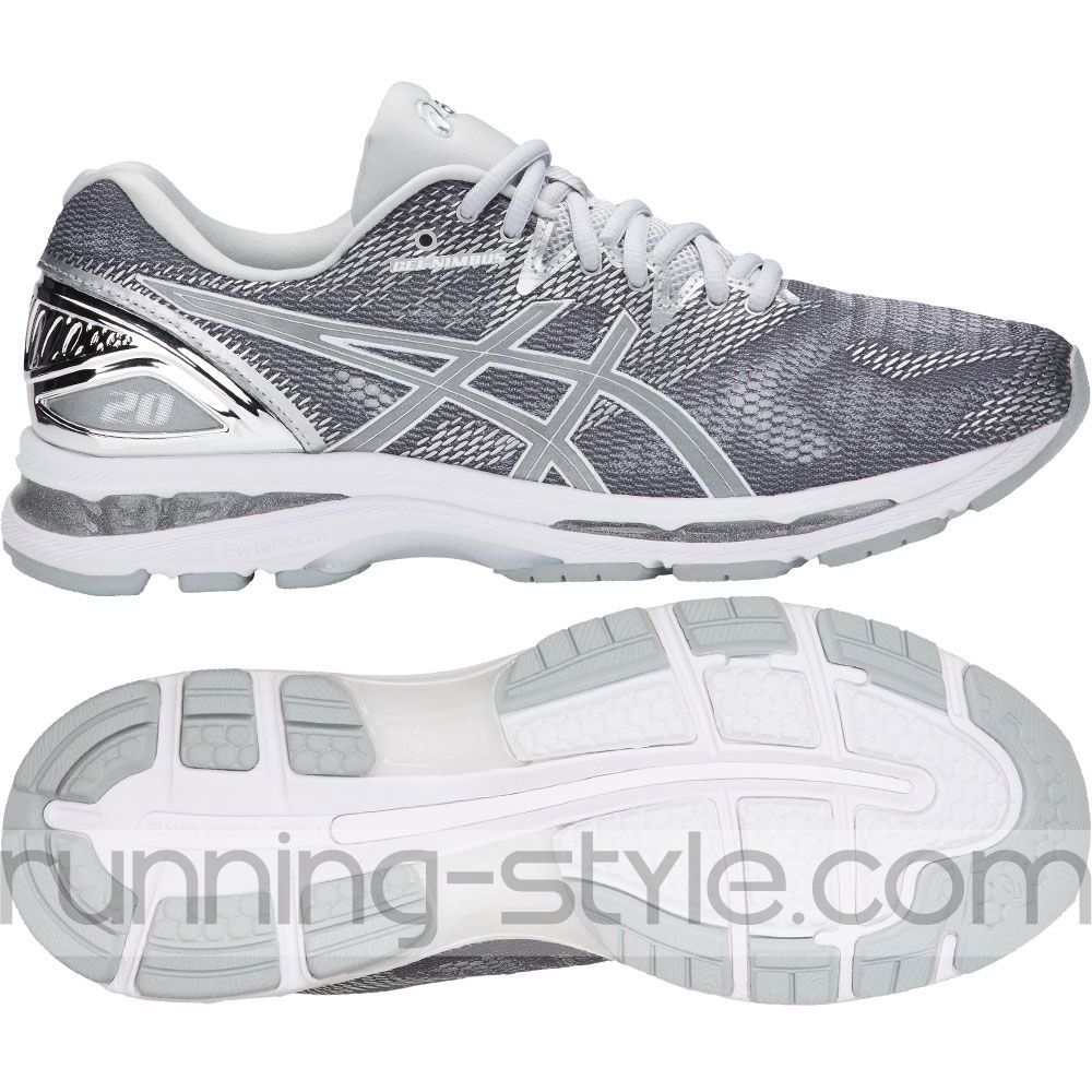 asics gel nimbus 20 femme cyan