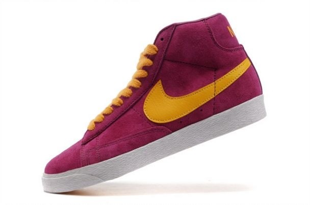 nike blazer basse bordeaux femme