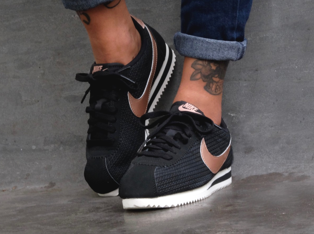 basket nike cuir femme