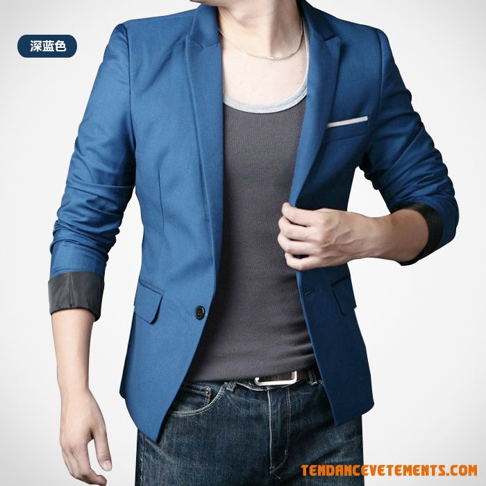 Vente de blazer homme slim pas cher Soldes Blazer Homme Noir Kaki Café Slim Pas Cher Nouveau Soldes