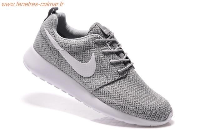 roshe run nike grise
